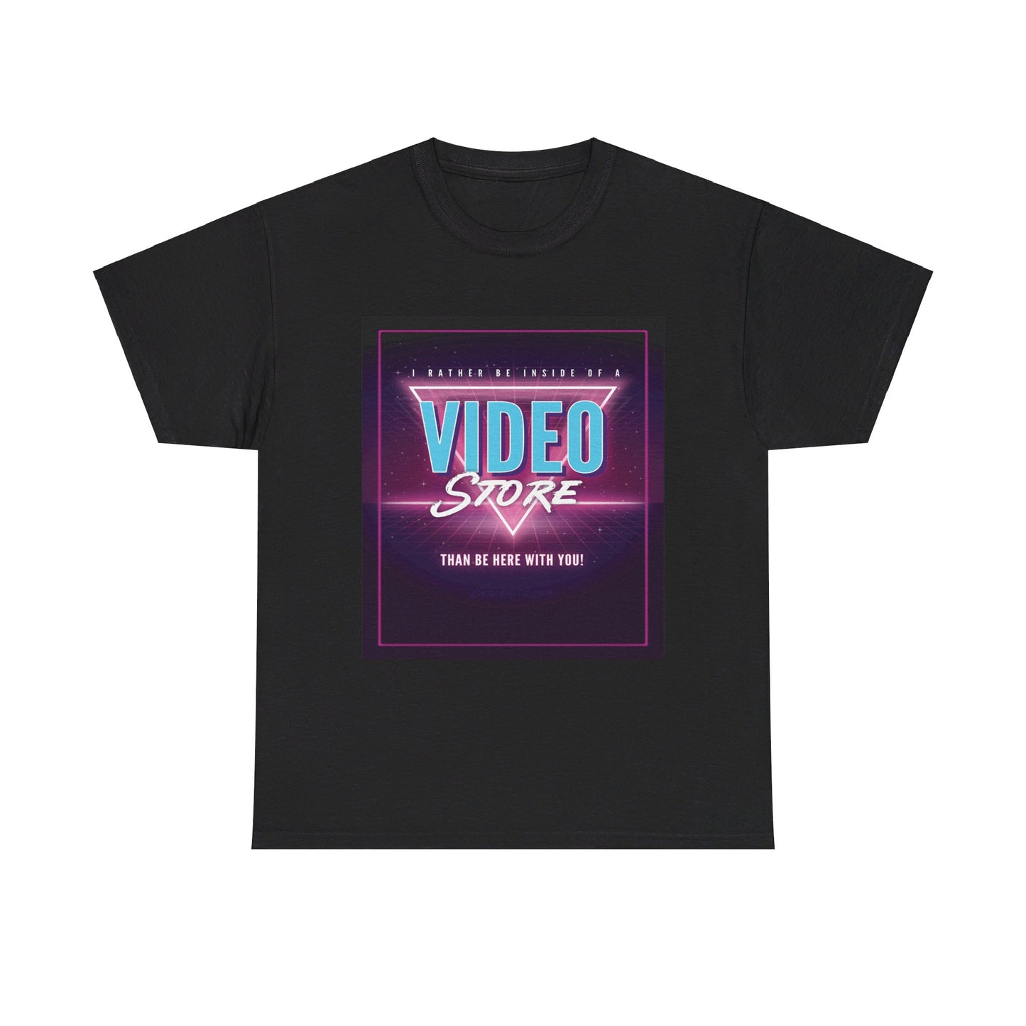 " Rather Be In A Video Store" Unisex Heavy Cotton Tee