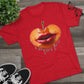 Peaches Logo Unisex Tri-Blend Crew Tee