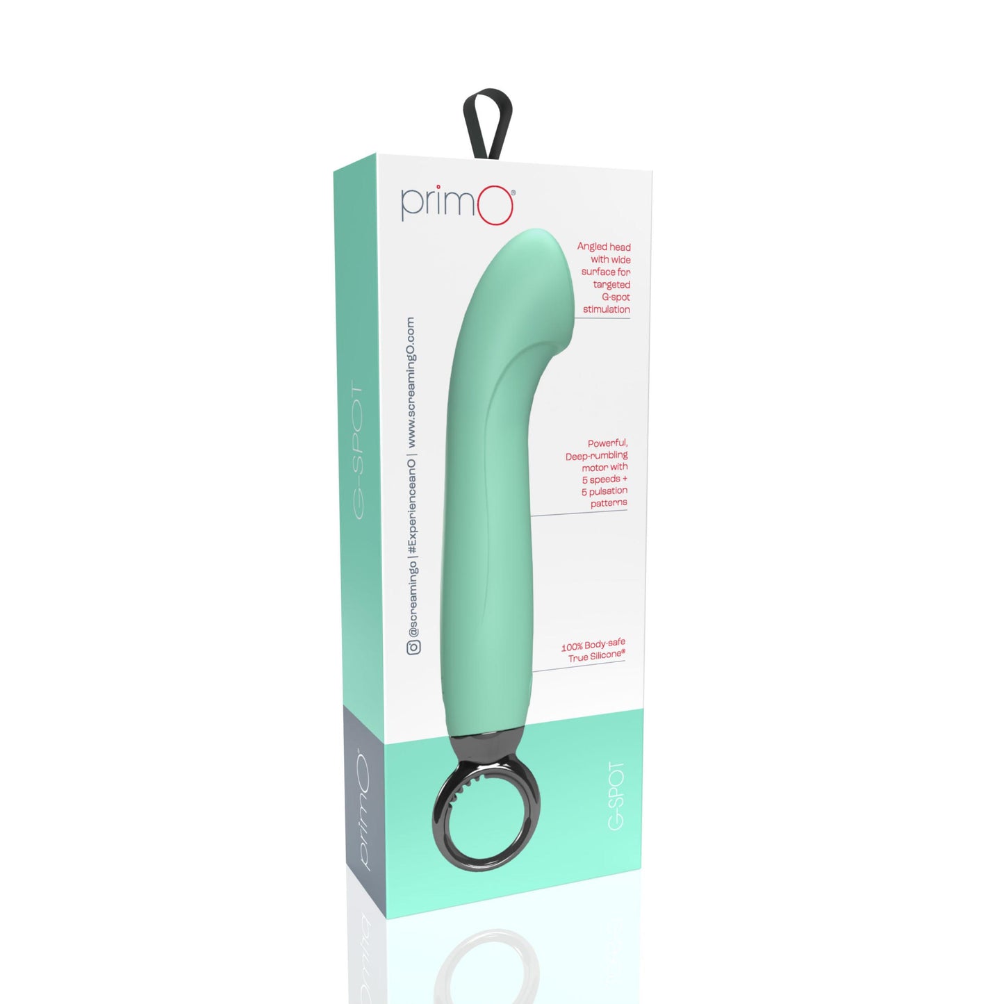 Primo G-Spot Rechargeable Vibrator - Kiwi