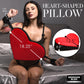 Bondage Love Pillow - Black/red