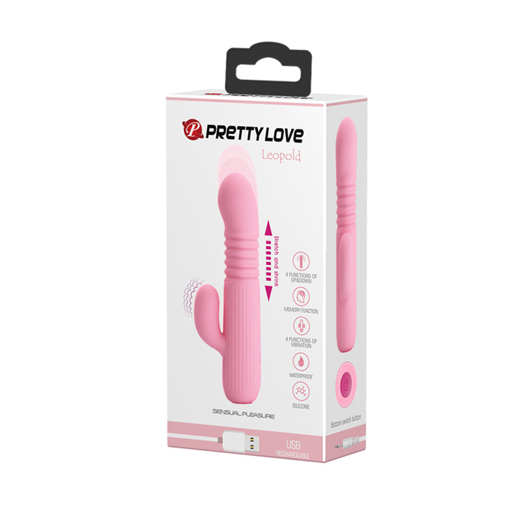 Pretty Love Leopold G-Spot Vibrator - Pink