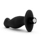 Anal Adventures - Platinum - Silicone Vibrating Prostate Massager 02 -Black