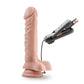 Dr. Skin - Dr. James - 9 Inch Vibrating Cock With  Suction Cup - Vanilla