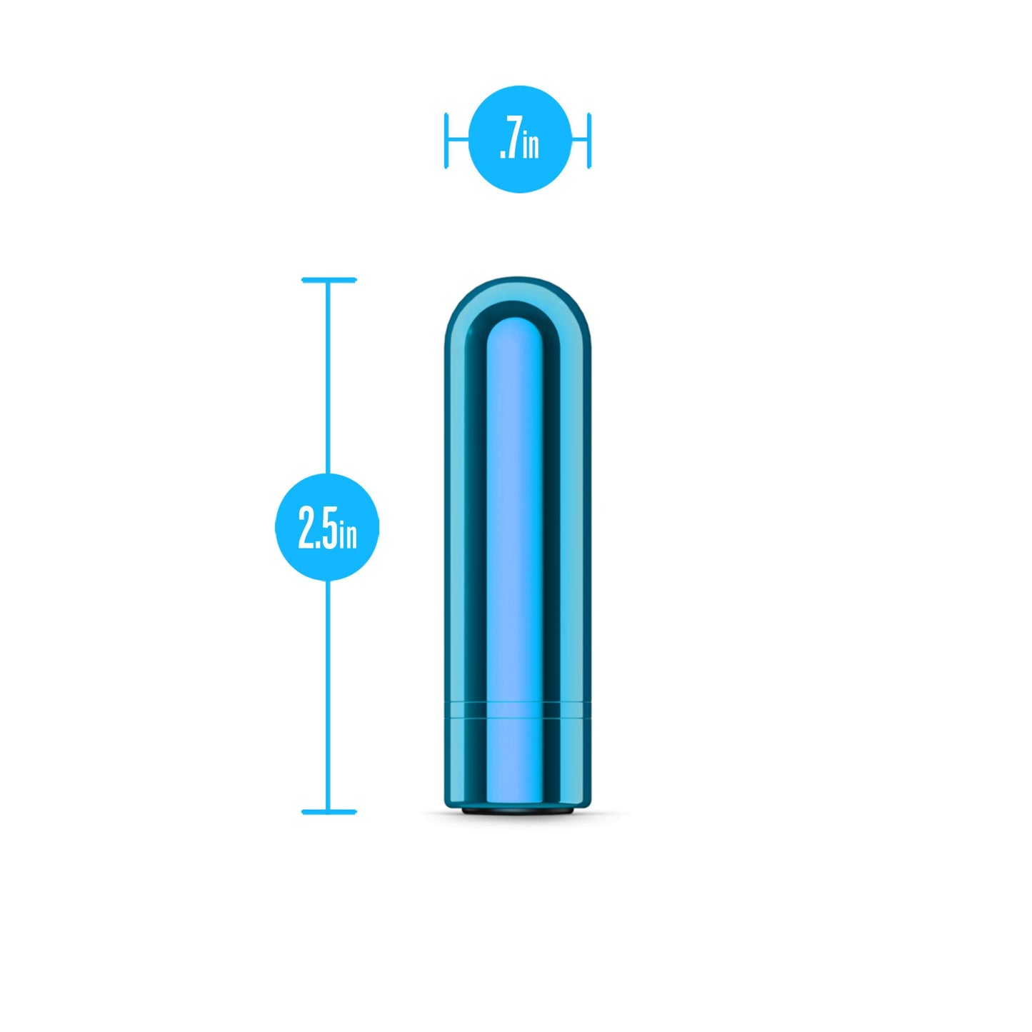 Kool Vibes - Rechargeable Mini Bullet - Blueberry