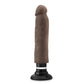 Au Naturel - 11 Inch Sensa Feel Magnum Vibrating  Dong - Chocolate