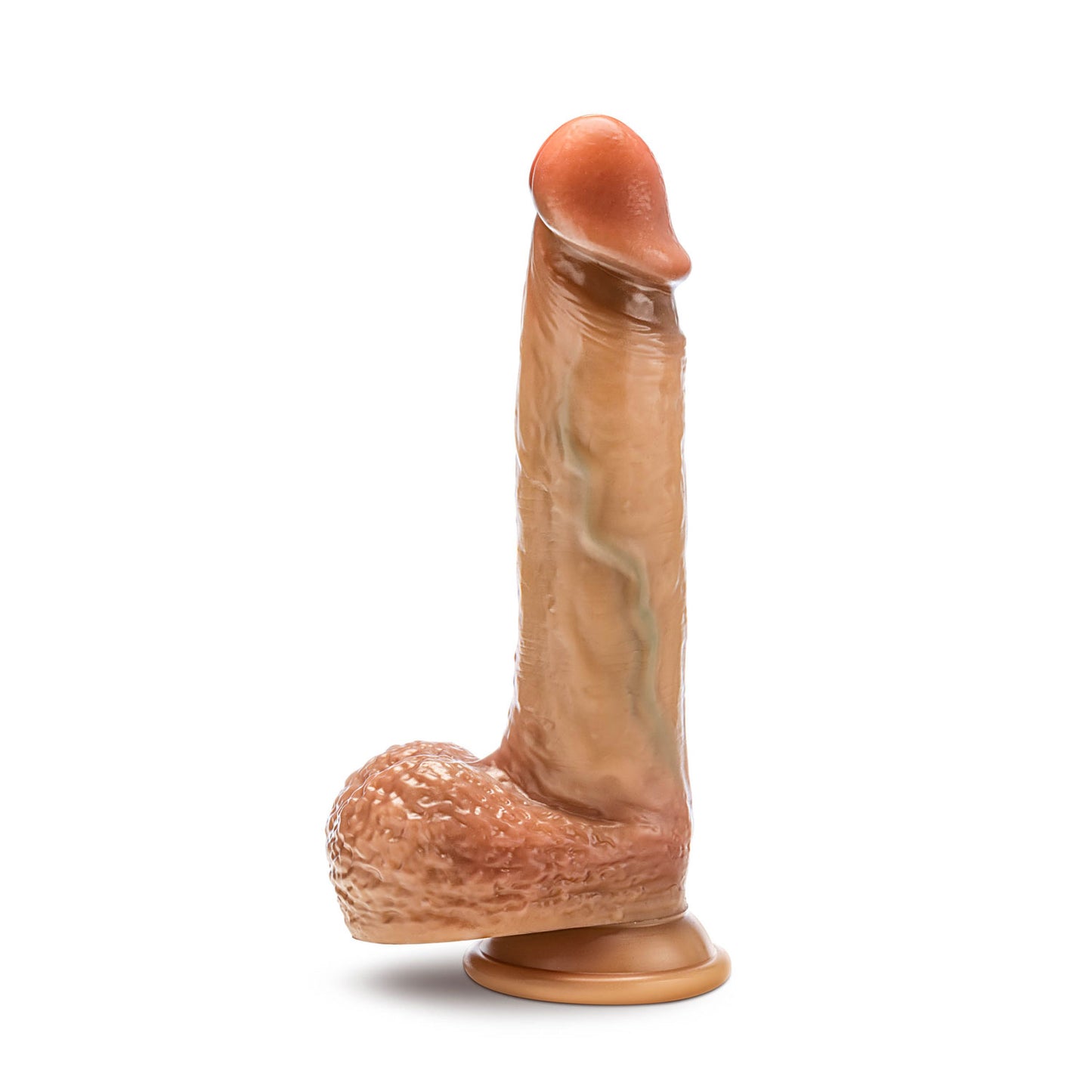 Renaissance - Raphael - 9.5 Inch Sliding Foreskin  Dildo With Squeezable Balls - Tan