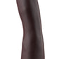 Dr. Skin Silicone – Dr. Steve - 7 Inch Vibrating  Dildo - Brown