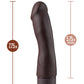 Dr. Skin Silicone – Dr. Steve - 7 Inch Vibrating  Dildo - Brown