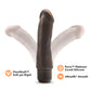 Dr. Skin Silicone – Dr. Steve - 7 Inch Vibrating  Dildo - Brown