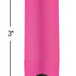 Bang Vibrating Bullet With Remote Control - Pink