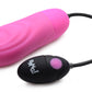 7x Pulsing Rechargeable Silicone Vibrator - Pink