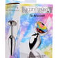 Rainbow Prism Heart Anal Plug - Small