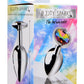 Rainbow Prism Gem Anal Plug - Medium