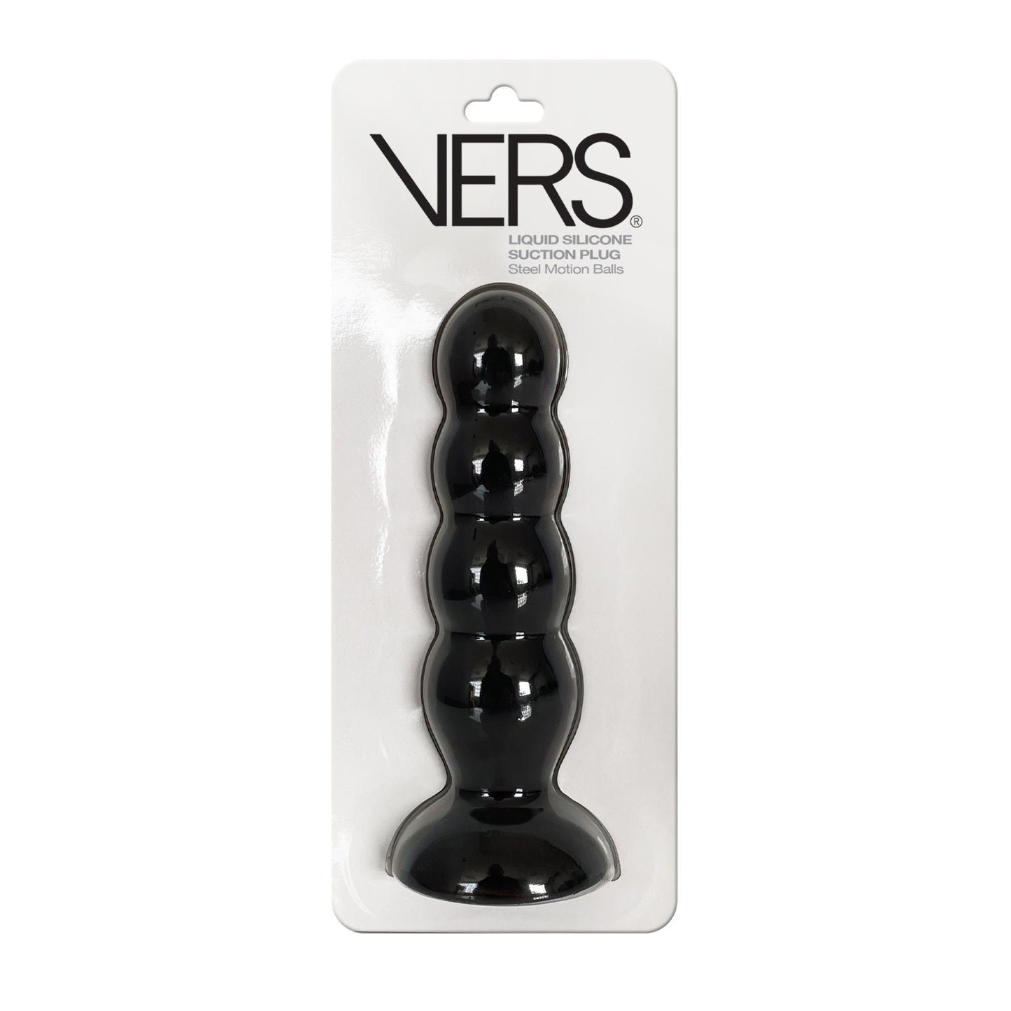 Vers Liquid Silicone Suction Plug - Black