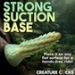 Stegosaurus Spiky Reptile Silicone Dildo - Green