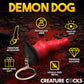 Hell Hound Keychain - Red