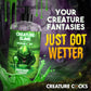 Creature Slime Water Based  Lubricant 16oz