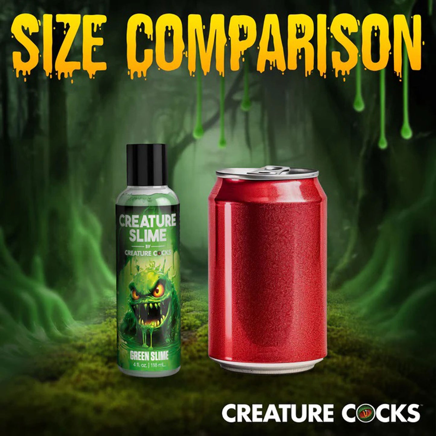 4oz Creature Slime Green Slime Water-Based - Lubricant