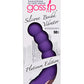 Silicone Beaded Vibrator - Violet