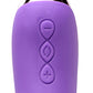 Silicone Beaded Vibrator - Violet