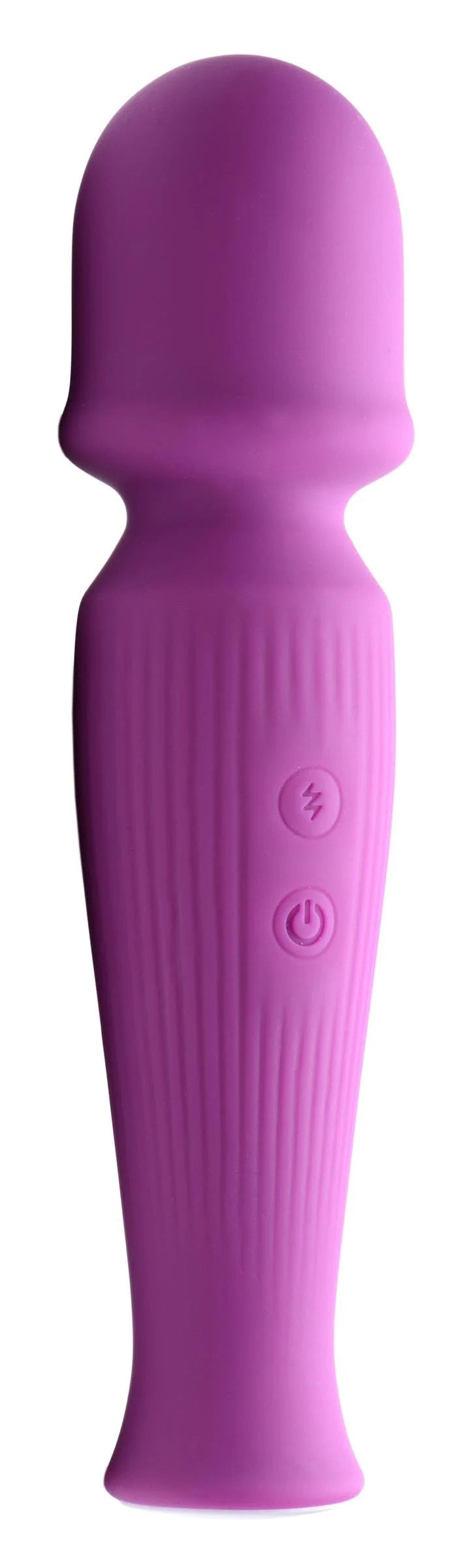 Silicone Wand Massager - Violet