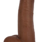 Jock 8 Inch  Vibrating Dong With Balls