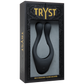 Tryst Multi Erogenous Zone Silicone Massager - Black