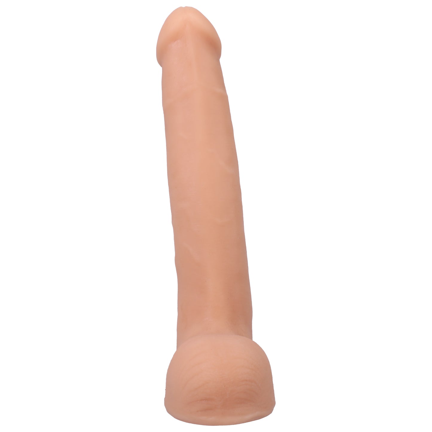 Signature Cocks Oliver Flynn Ultraskyn Dual  Density 10 Inch Cock - Vanilla