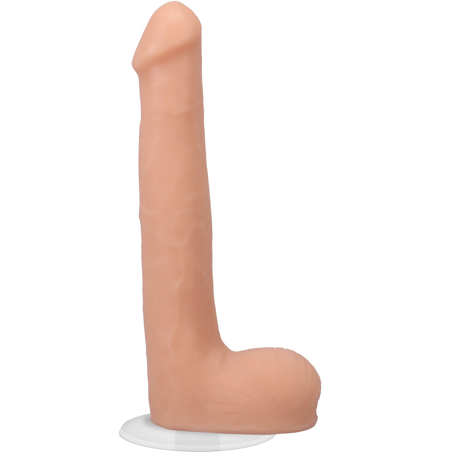 Signature Cocks Oliver Flynn Ultraskyn Dual  Density 10 Inch Cock - Vanilla