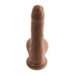 Peek a Boo Vibrating Dildo - Dark