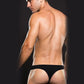 Envy Microfiber Thong - Large/xlarge - Black