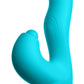 Klio Triple Action Thumping Rabbit Vibrator -  Turquoise