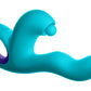 Klio Triple Action Thumping Rabbit Vibrator -  Turquoise