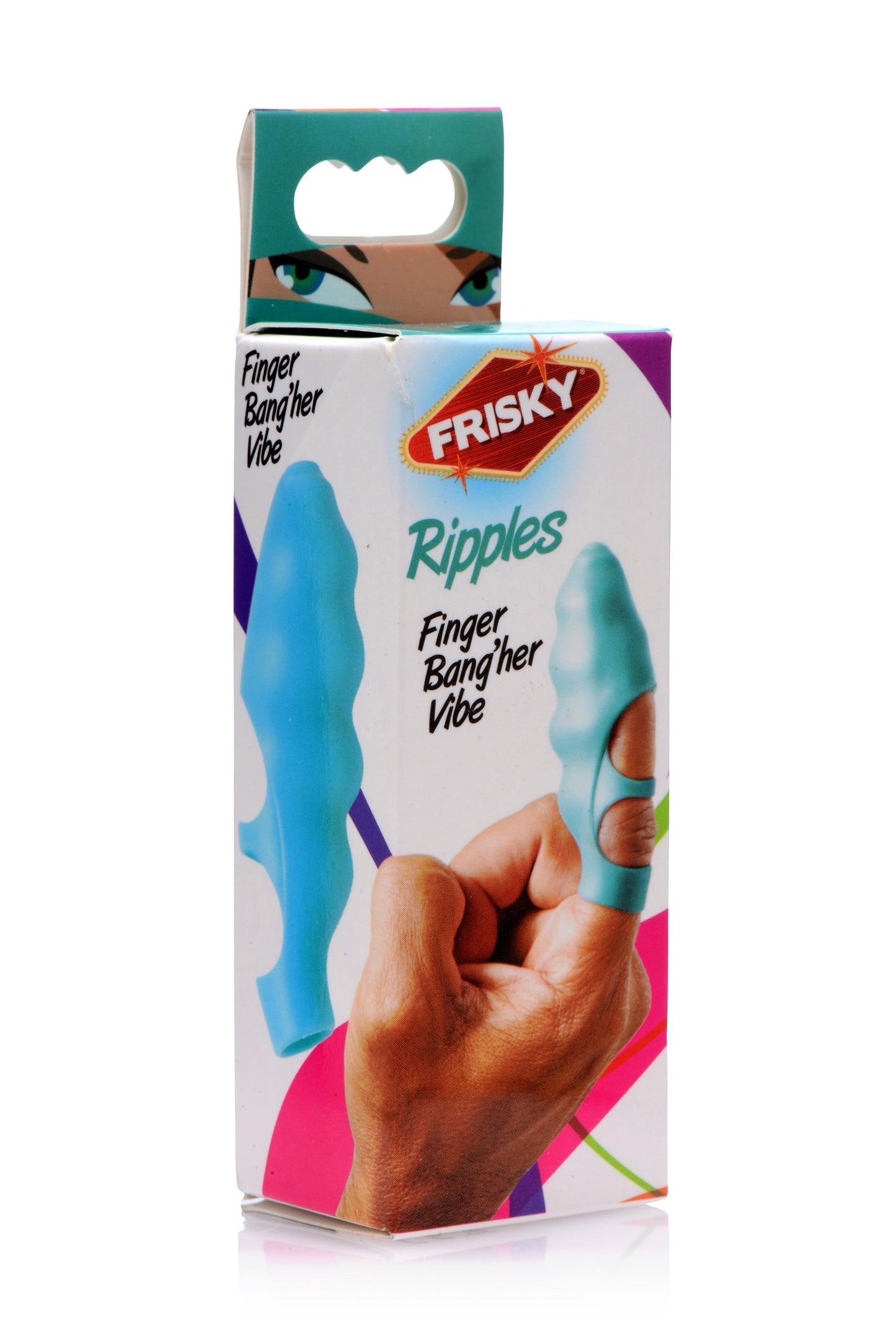 Ripples Finger Bang-Her Vibe - Teal