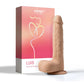 Luis-App Controlled 8.5" Real Thrusting Dildo With Clit Licker