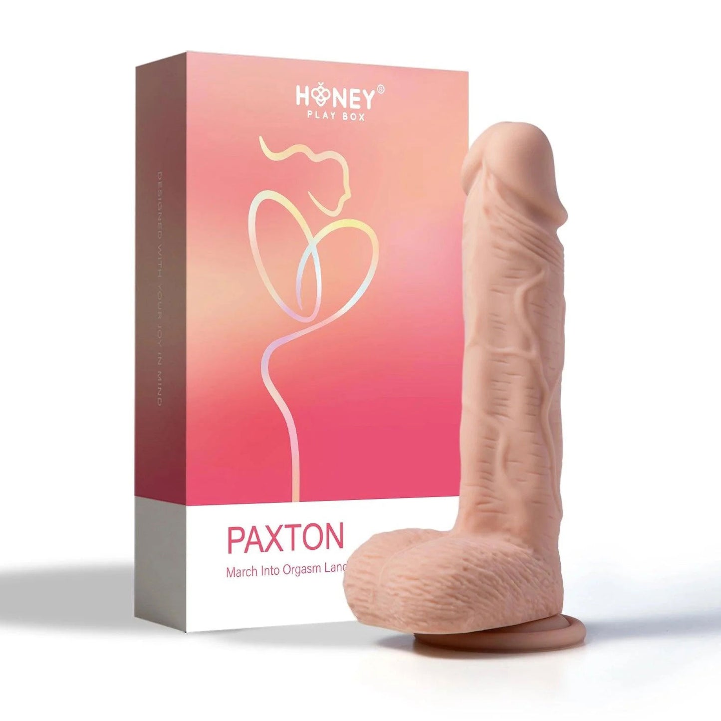 Paxton-App Controlled 7.5" Realistic Thrusting  Penetrator Dildo