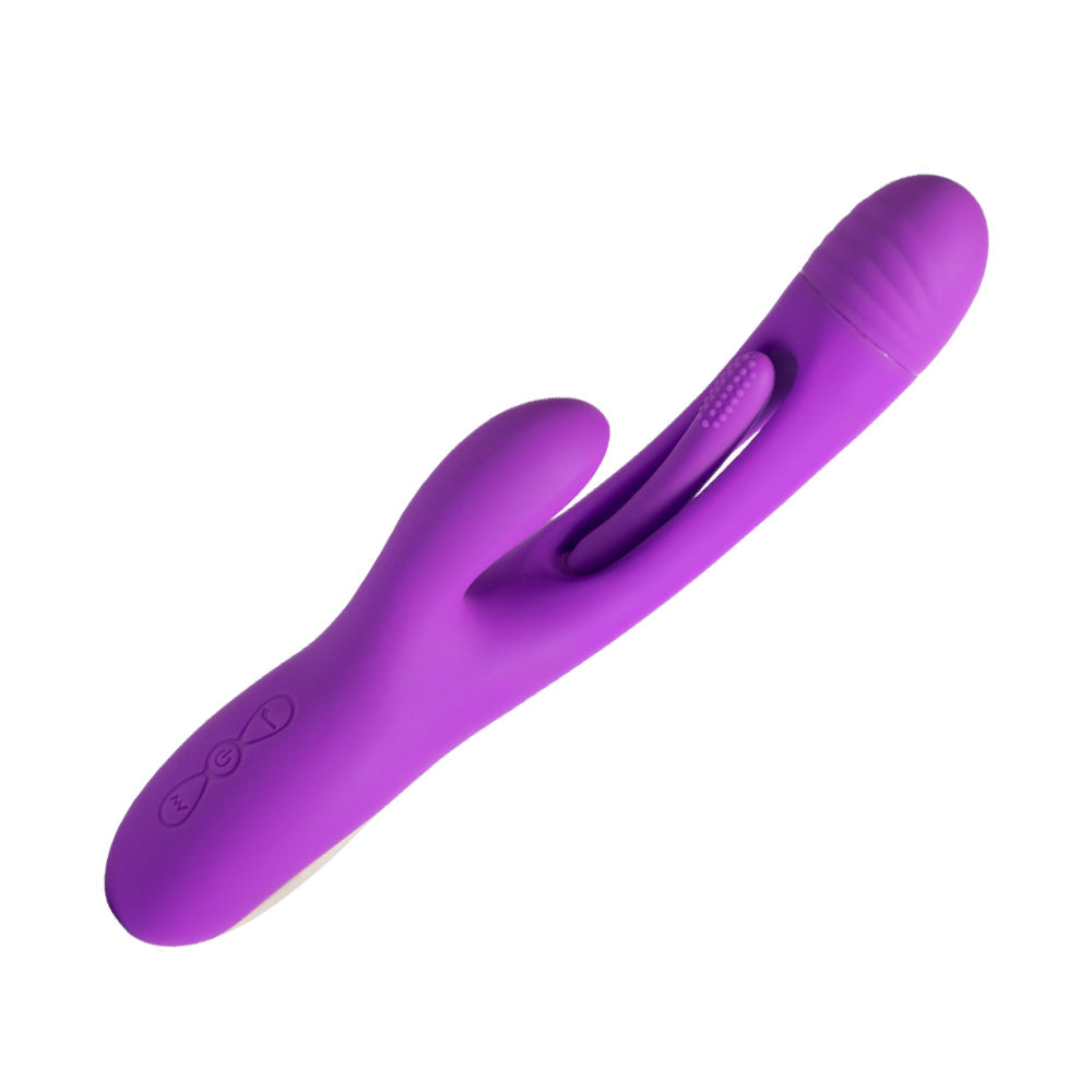 Bora - Rabbit Tapping G-Spot Vibrator - Purple