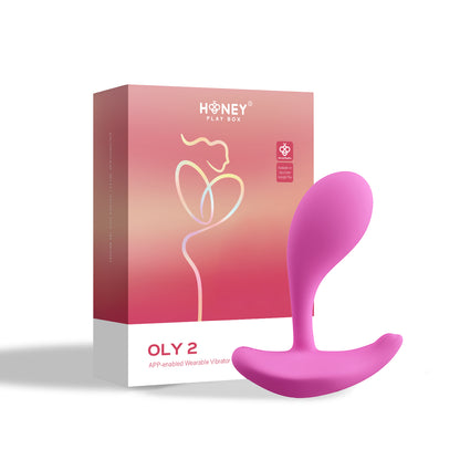 Oly 2 - App Enabled - Clit and G-Spot Vibrator -  Pink