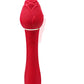 Wild Rose Suction Vibrator - Red