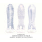 Icon Brands - Vibrating Sextenders 3-Pack - Clear