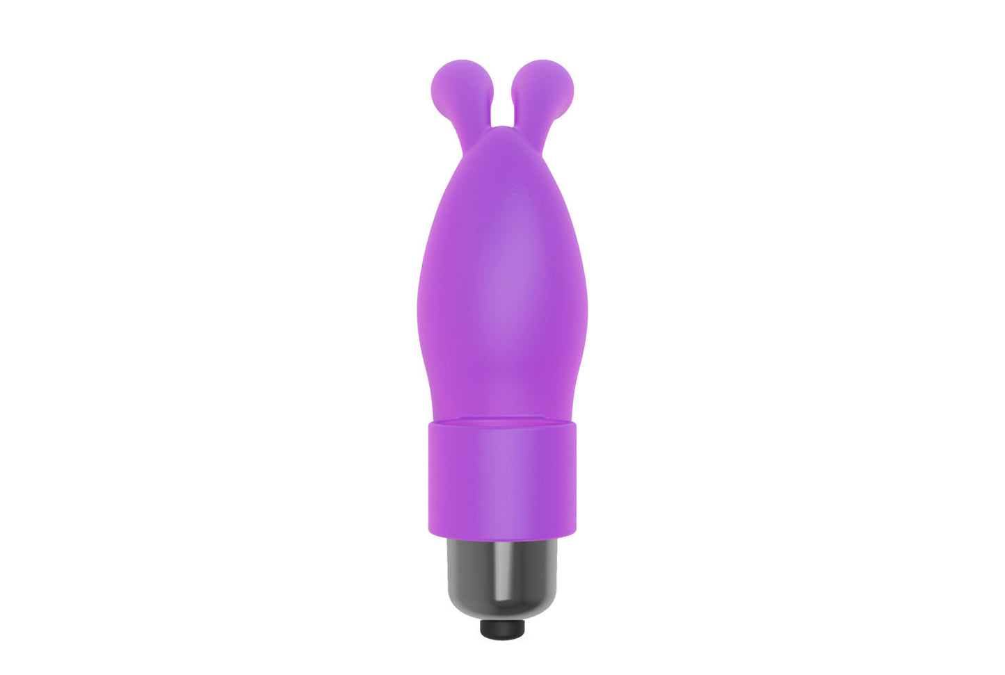 The 9's Flirt Finger Bunny Finger Vibrator - Purple