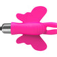 The 9's Flirt Finger Butterfly Finger Vibrator - Pink