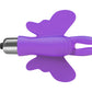 The 9's Flirt Finger Butterfly Finger Vibrator - Purple