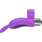 The 9's Flirt Finger Butterfly Finger Vibrator - Purple