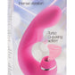 Shegasm 5 Star 10x Tapping G-Spot Vibe With Suction - Pink