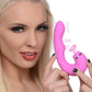 Shegasm 5 Star 10x Tapping G-Spot Vibe With Suction - Pink