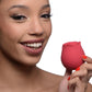 Inmi - Bloomgasm Wild Rose Silicone Suction Stimulator - Red