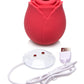 Inmi - Bloomgasm Wild Rose Silicone Suction Stimulator - Red