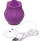 Inmi - Bloomgasm Wild Violet Licking Silicone  Stimulator - Violet