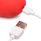 Shegasm 10x Heart Desire Silicone Suction Clit  Stimulator - Red